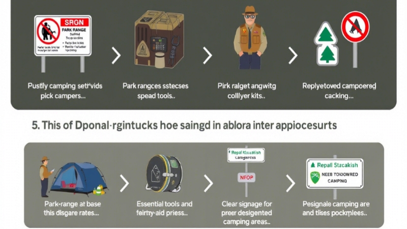 jamestown unauthorised camping emergency how to manage step buy step guide.