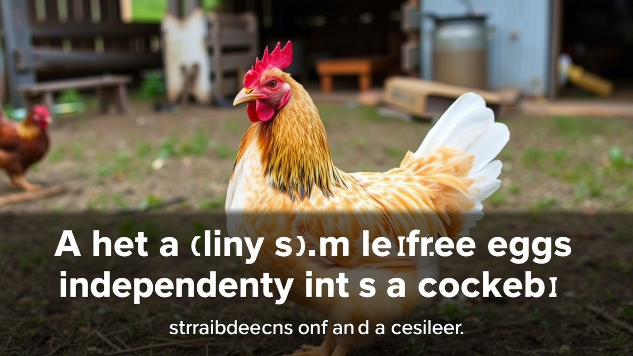 does a hen need a cockerel to lay eggs.
